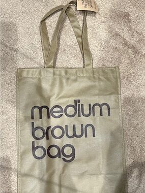 NWT Bloomingdale’s Medium Brown Bag Tote